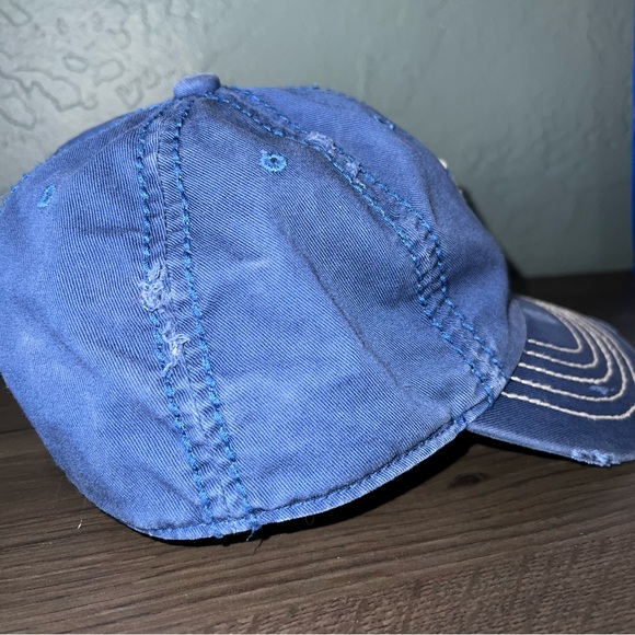 Los Angeles Dodgers Distressed Baseball Hat MLB Embroidered Cap '47 Size Medium - Picture 7 of 7